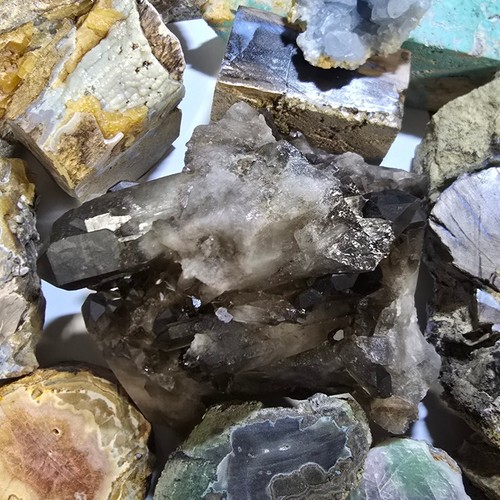 Gem and mineral - lots, +